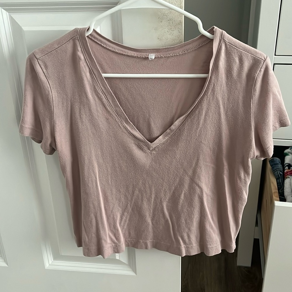 Zara V Neck Crop Top